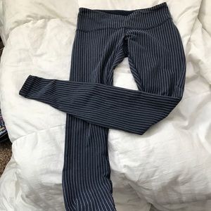 Lulu Lemon stripped leggings